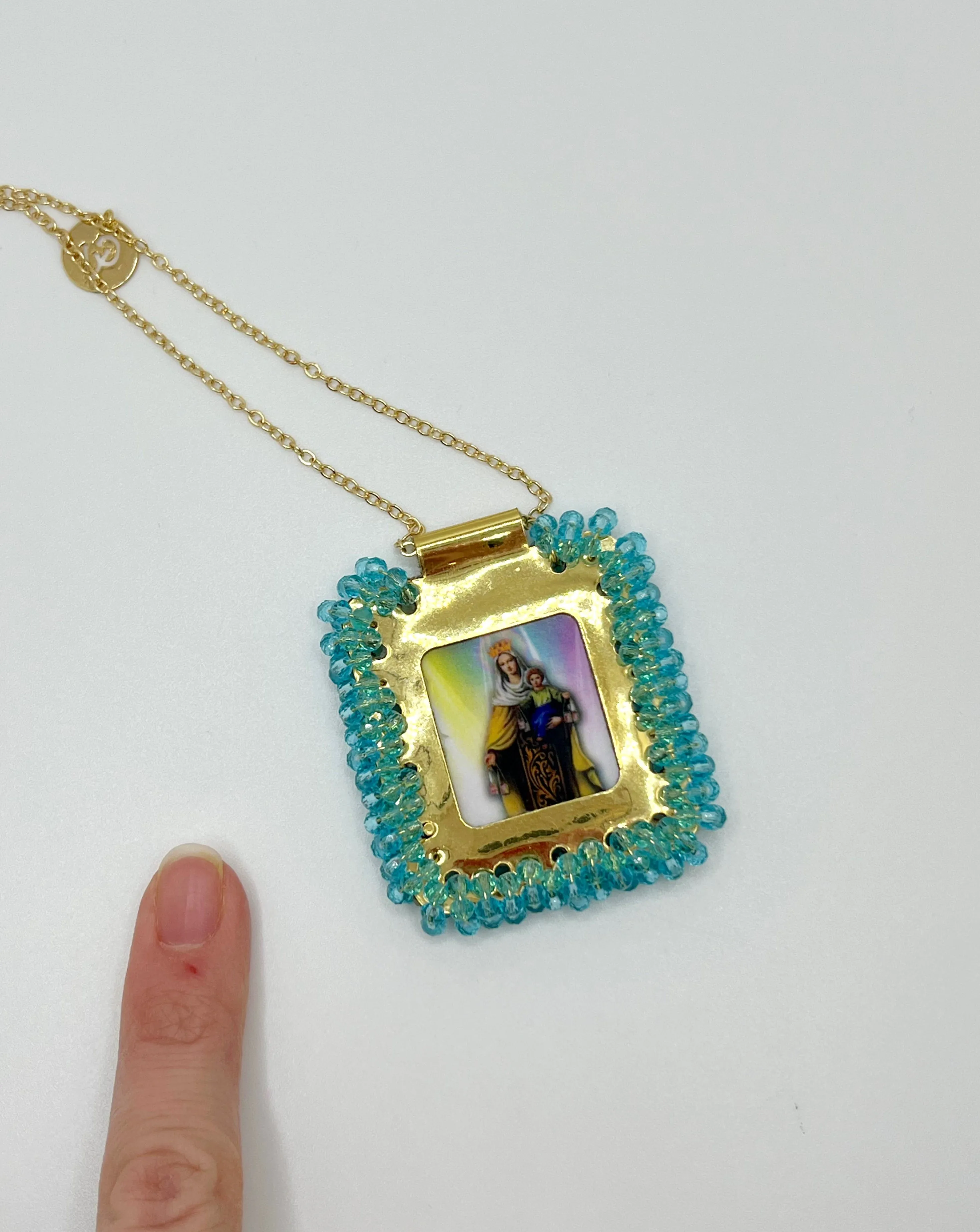 VIRGEN DEL CARMEN NECKLACE (GRANDE)