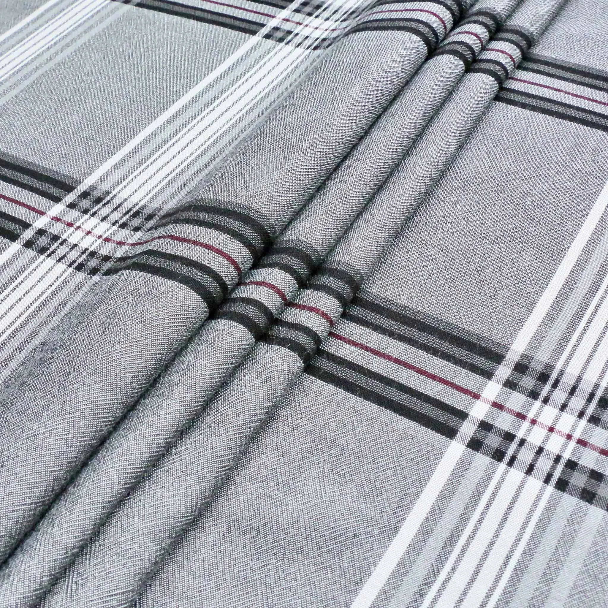 Viscose Challis Fabric - Grey