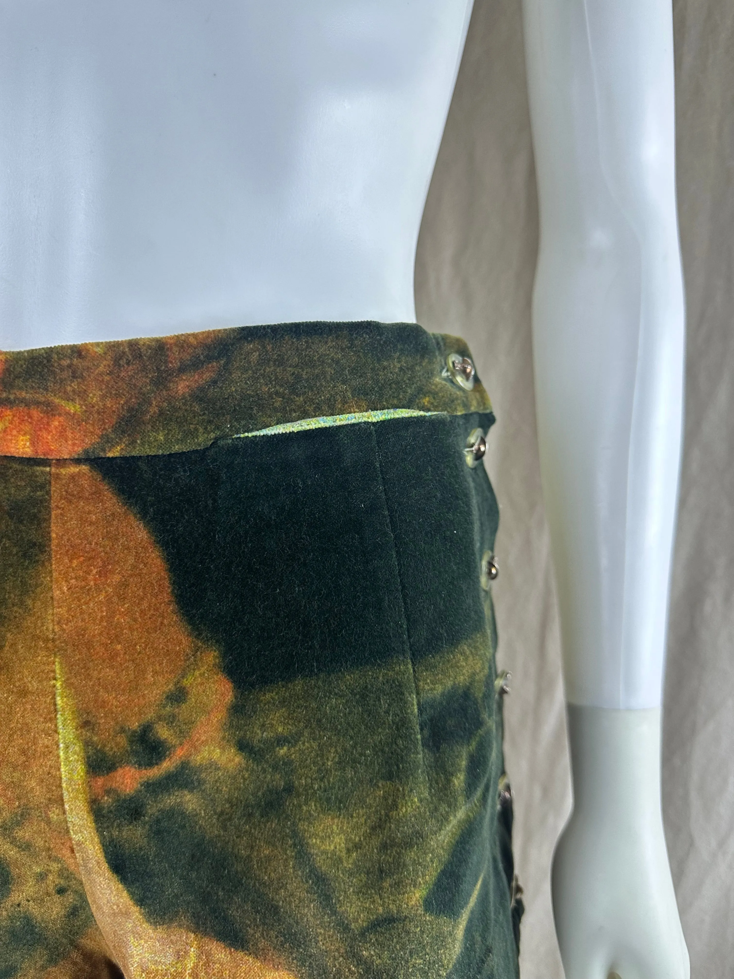 Vivienne Westwood FW 1993 Ruben’s Print Velour Shorts