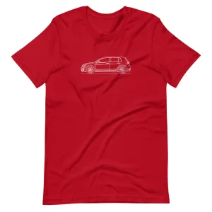 Volkswagen Golf GTI MK7 silhouette T-shirt