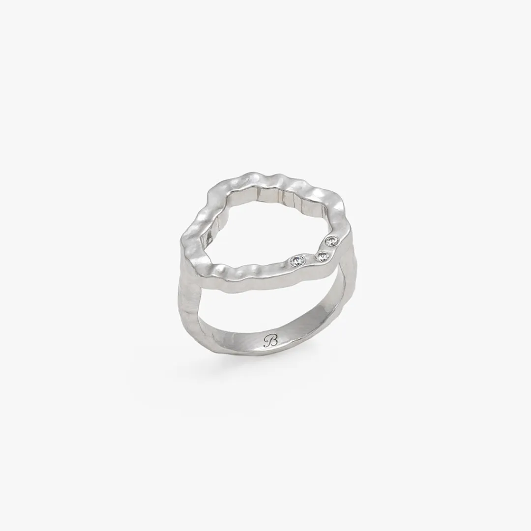 Wagener Terrace Rhodium Plated Ring