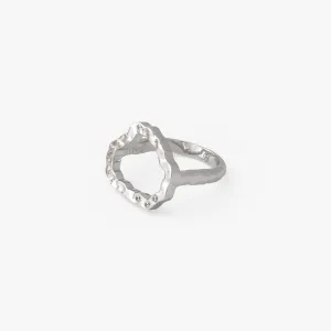 Wagener Terrace Rhodium Plated Ring