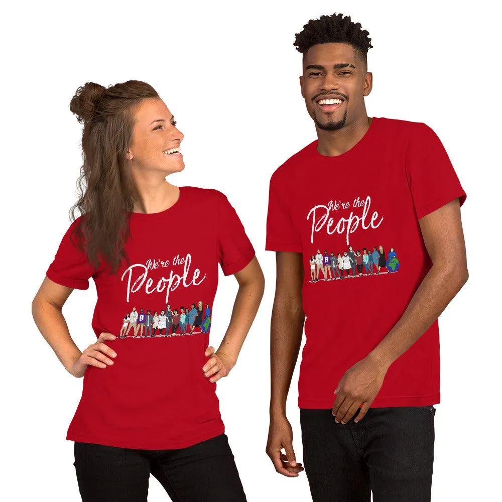 We are the People - Bold - White - Short-Sleeve Unisex T-Shirt