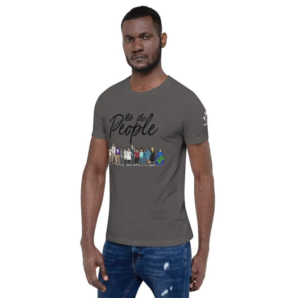 We the People - Bold - Black - Short-Sleeve Unisex T-Shirt