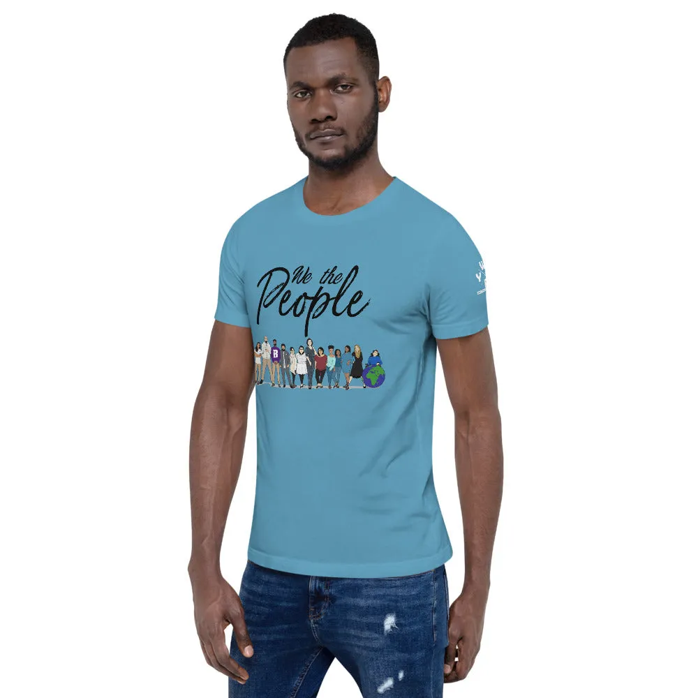 We the People - Bold - Black - Short-Sleeve Unisex T-Shirt