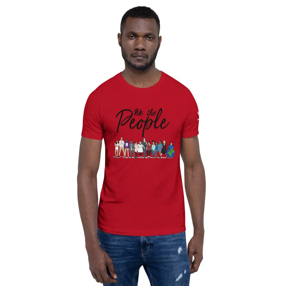 We the People - Bold - Black - Short-Sleeve Unisex T-Shirt