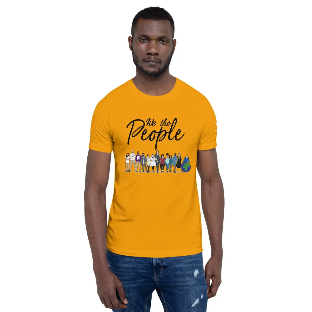We the People - Bold - Black - Short-Sleeve Unisex T-Shirt