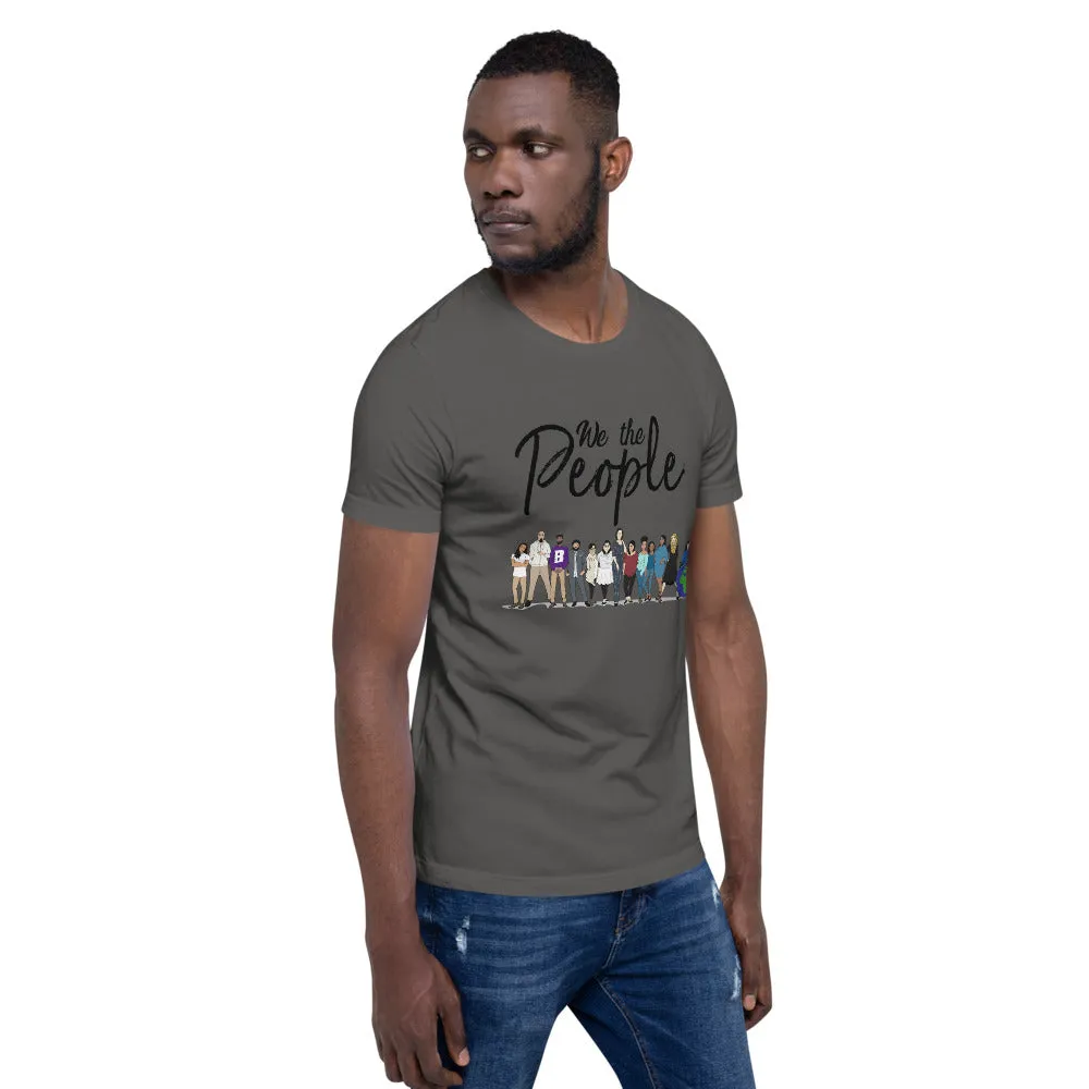 We the People - Bold - Black - Short-Sleeve Unisex T-Shirt