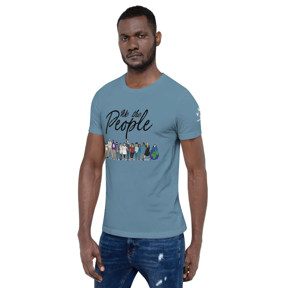 We the People - Bold - Black - Short-Sleeve Unisex T-Shirt