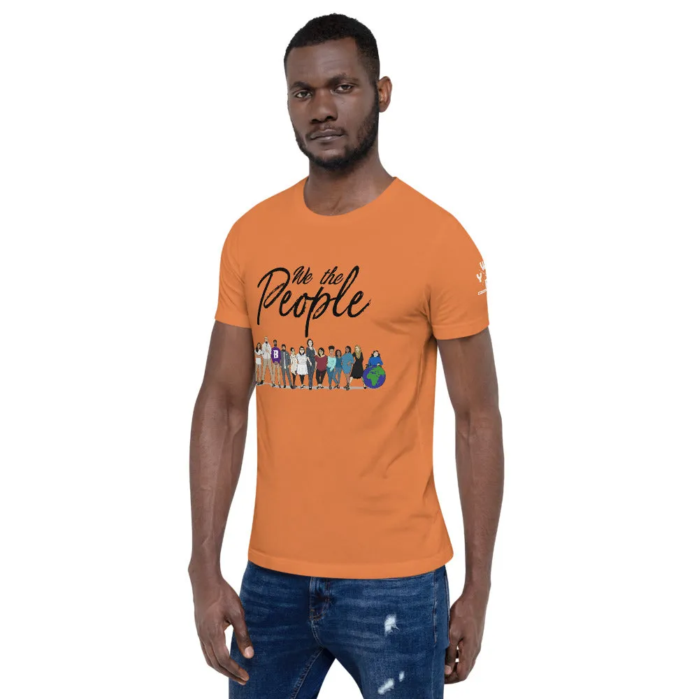 We the People - Bold - Black - Short-Sleeve Unisex T-Shirt