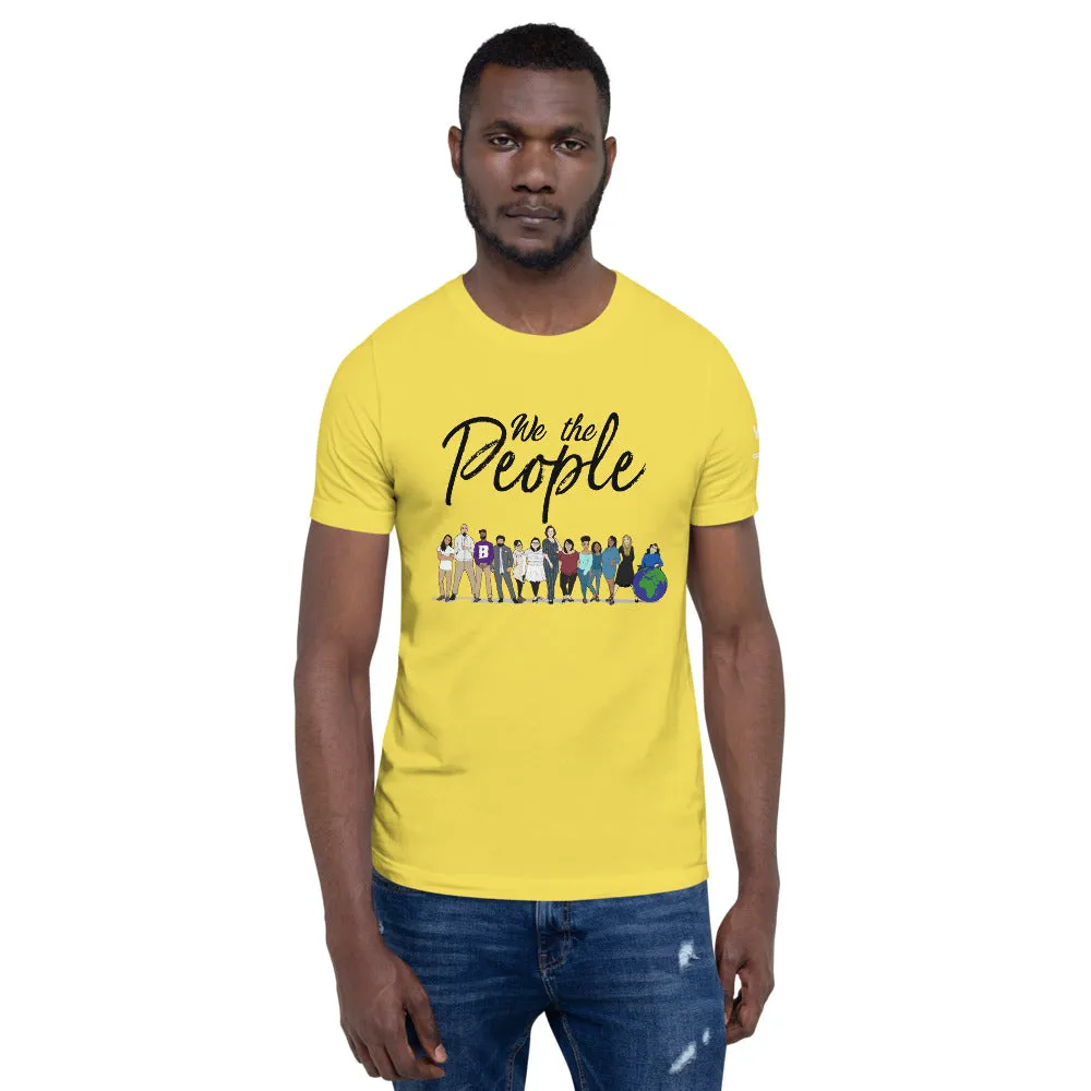 We the People - Bold - Black - Short-Sleeve Unisex T-Shirt