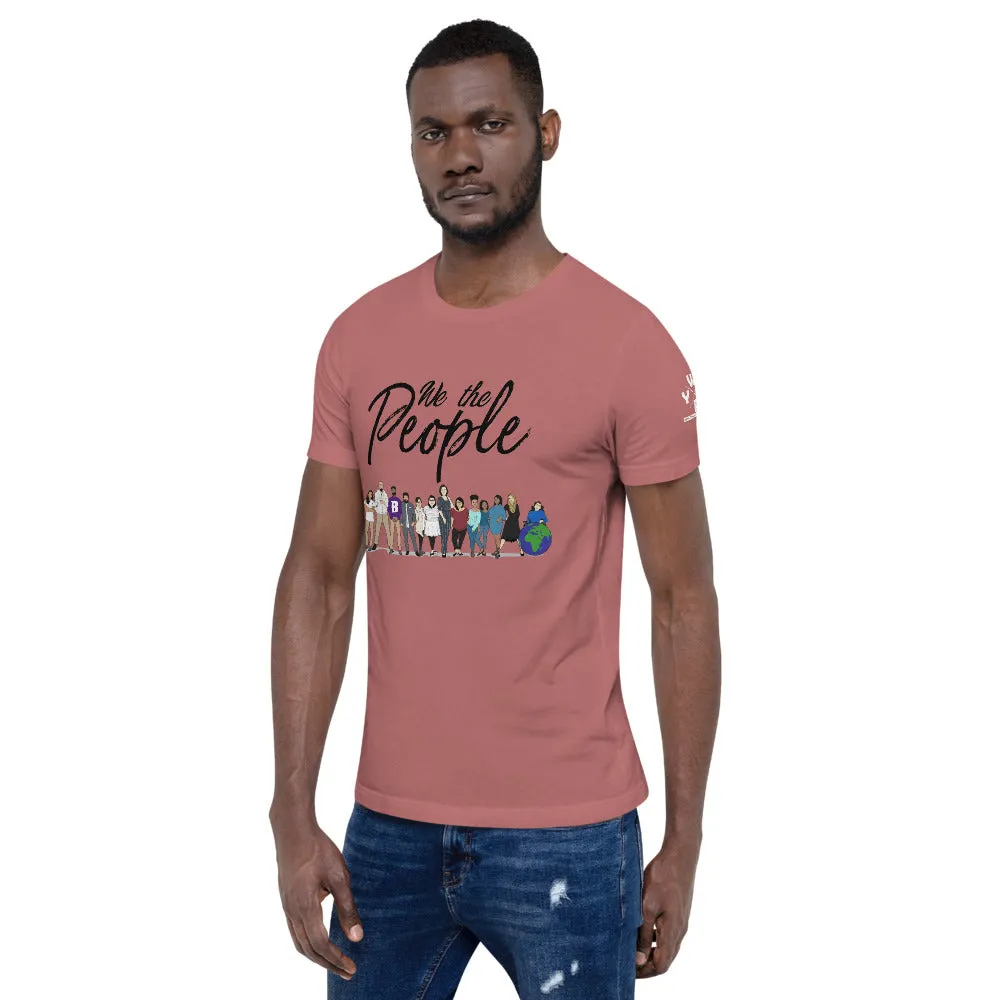 We the People - Bold - Black - Short-Sleeve Unisex T-Shirt