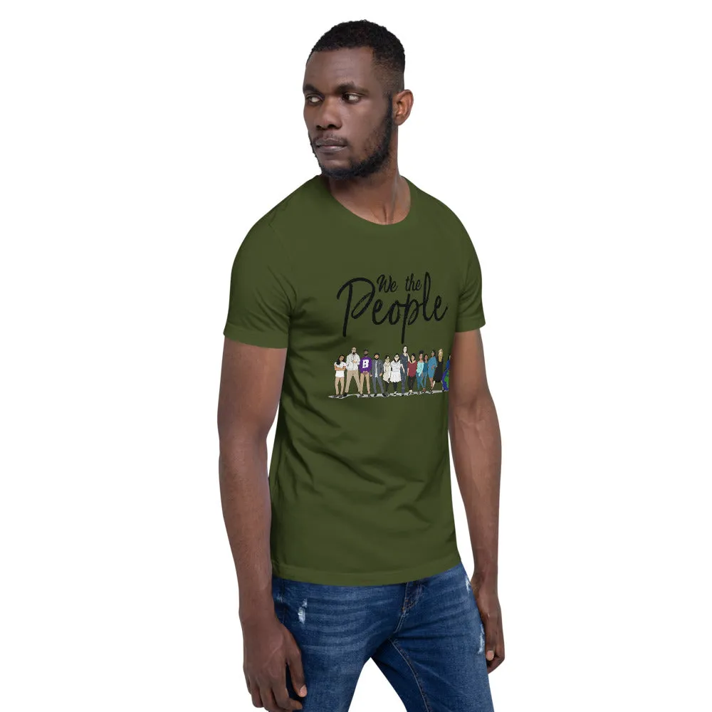 We the People - Bold - Black - Short-Sleeve Unisex T-Shirt