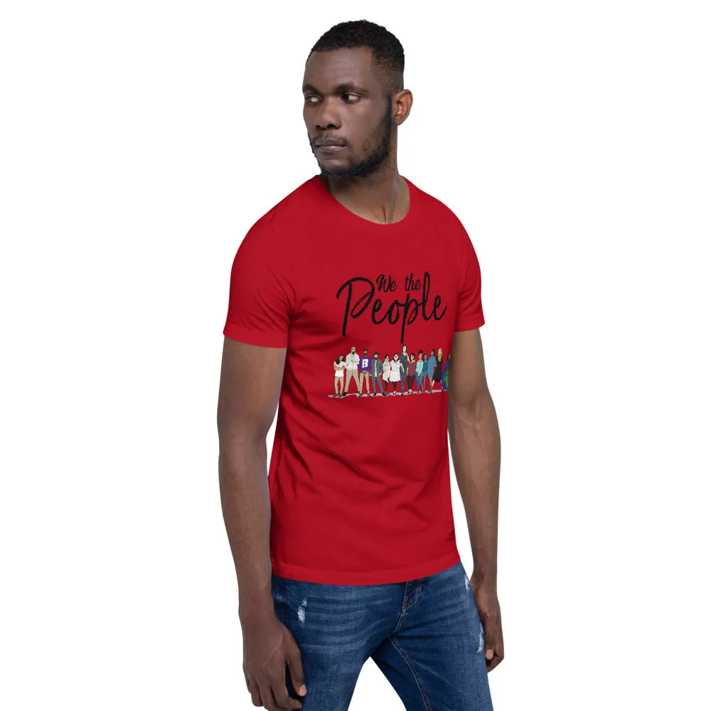 We the People - Bold - Black - Short-Sleeve Unisex T-Shirt