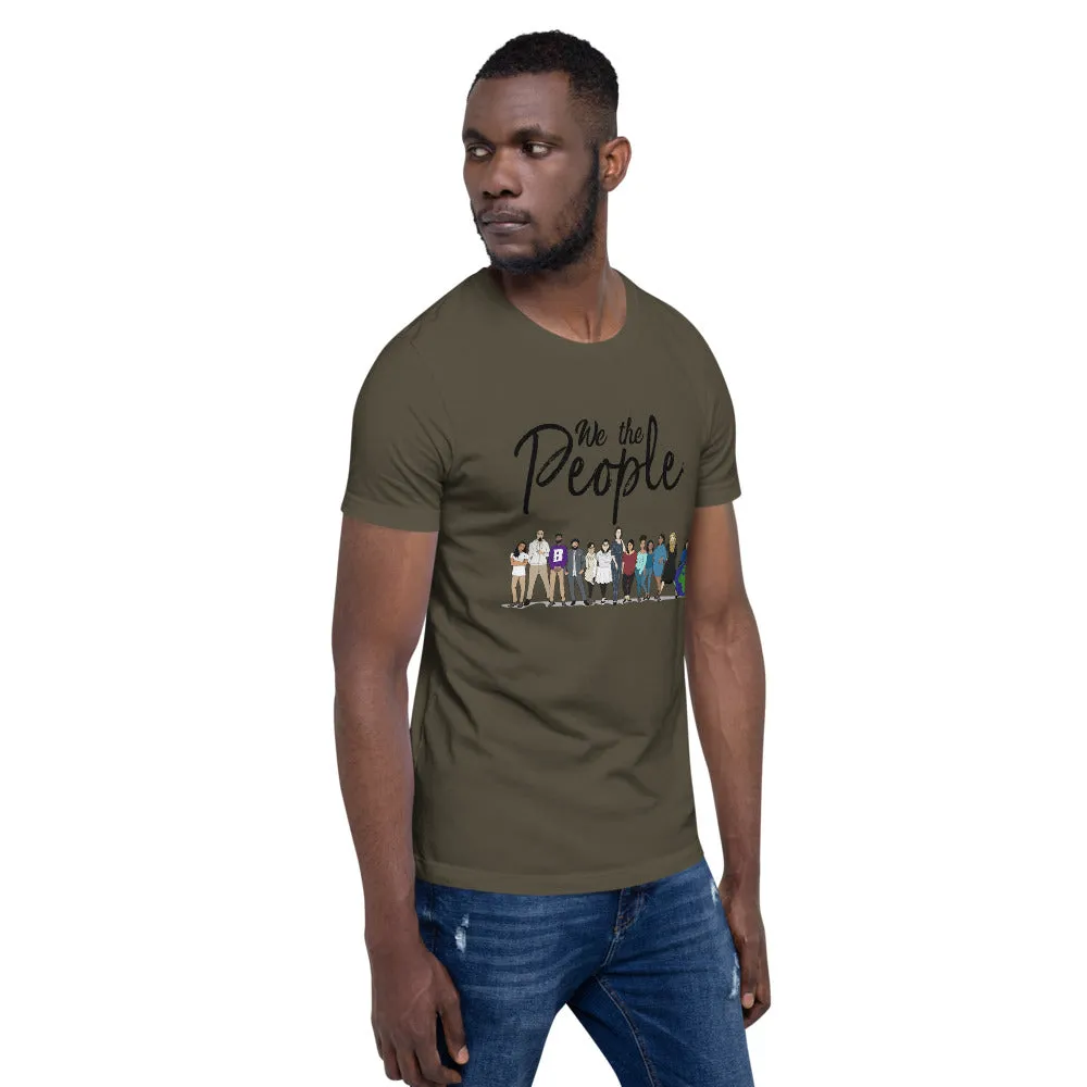 We the People - Bold - Black - Short-Sleeve Unisex T-Shirt
