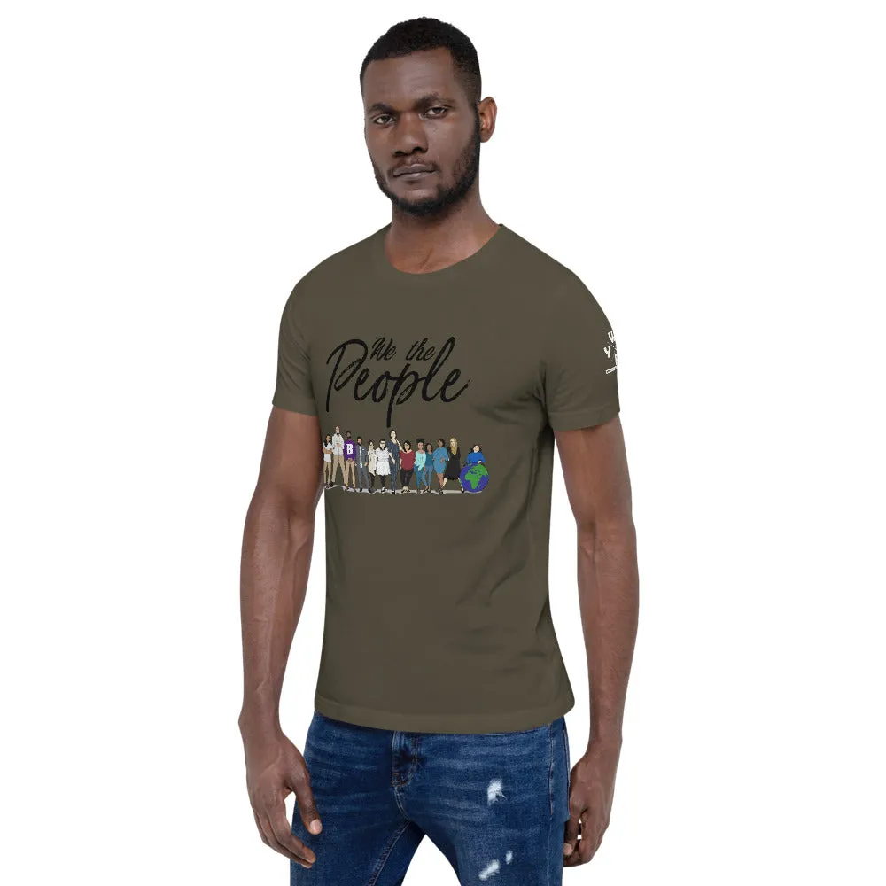We the People - Bold - Black - Short-Sleeve Unisex T-Shirt