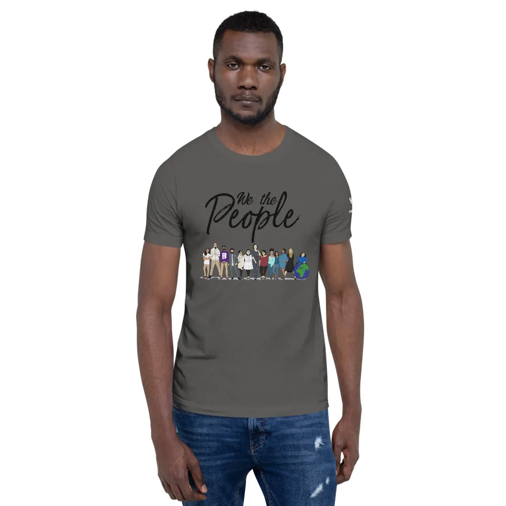 We the People - Bold - Black - Short-Sleeve Unisex T-Shirt