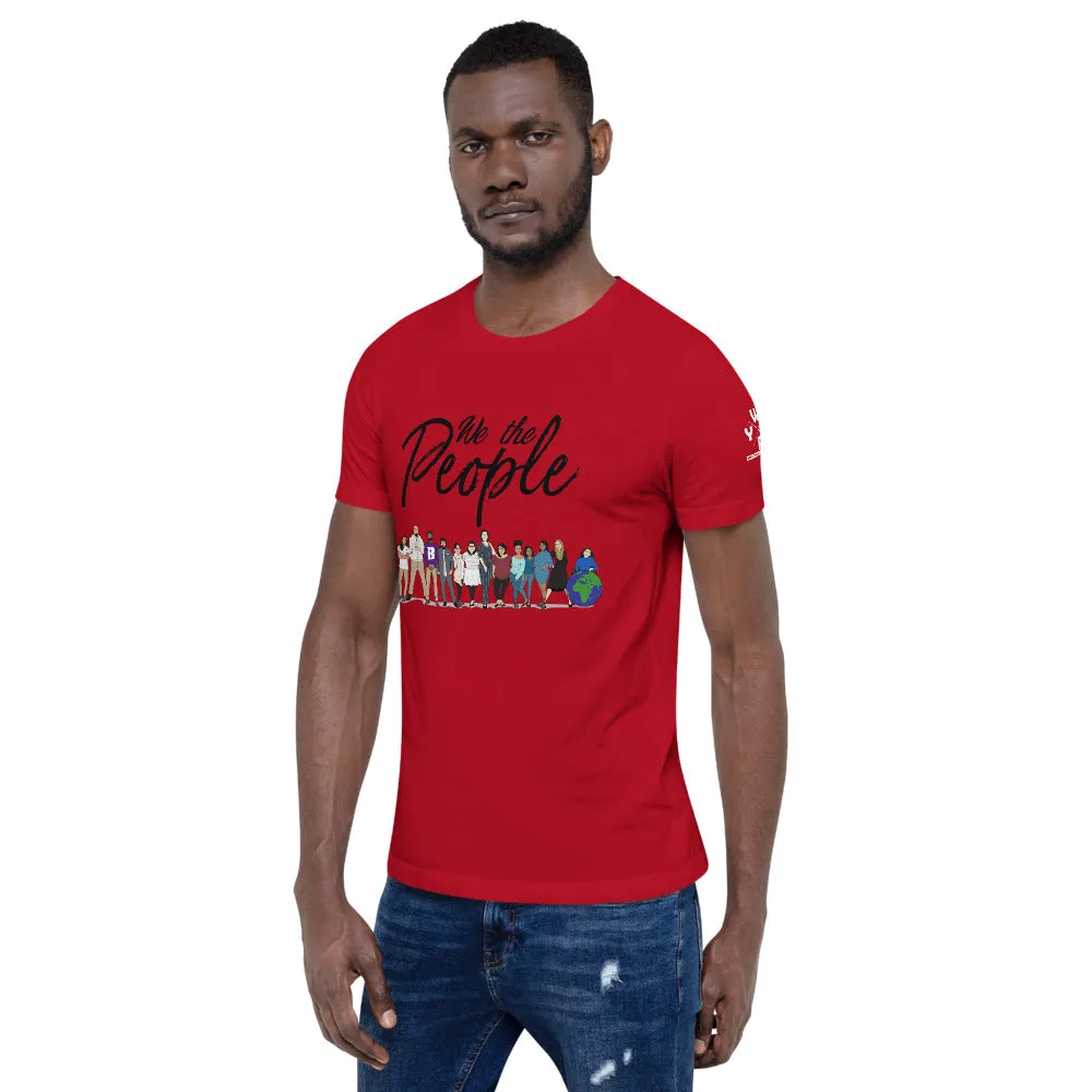 We the People - Bold - Black - Short-Sleeve Unisex T-Shirt