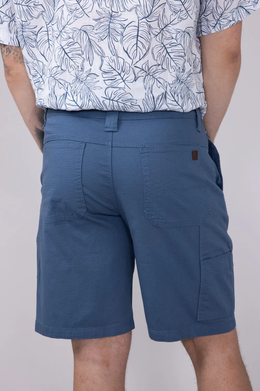 Weatherproof Vintage Ripstop Shorts for Men in Blue | W5S504-432BLUESTONE