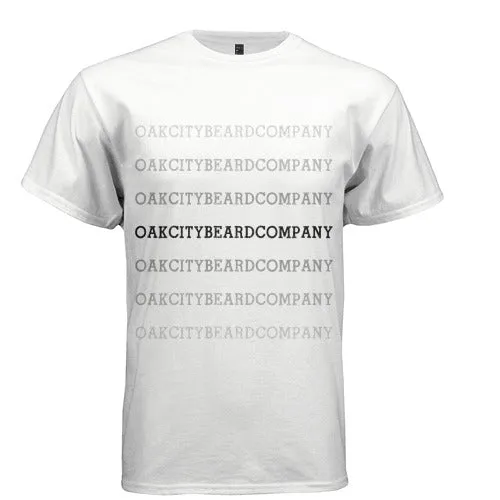 White Gradient Tees