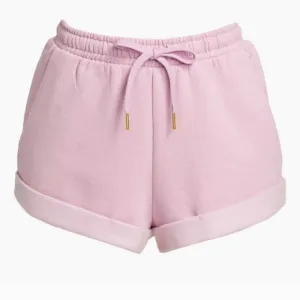 WhoWoreWhat Sweat Shorts SWomens Casual Lounge Lilac Pull On Draw String New
