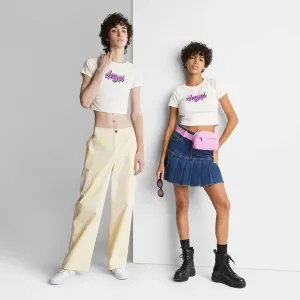 Wild Fable Womens Short Sleeve Fitted T-Shirt 84660255