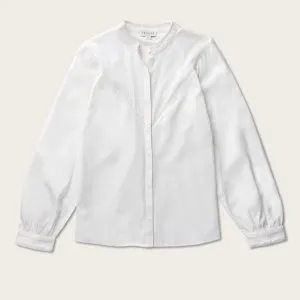 Women's Lace Peasant Top