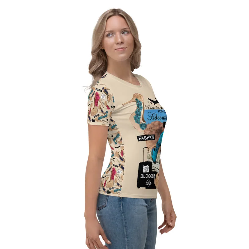 Women's T-shirt Like 'Travel Blogger'