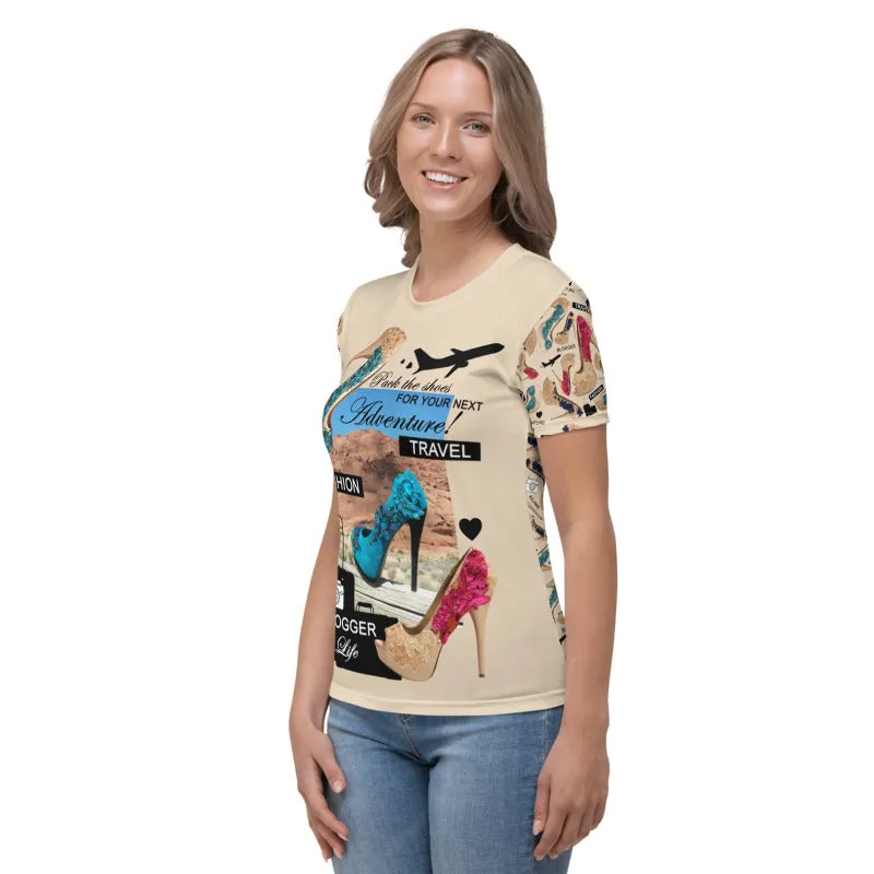 Women's T-shirt Like 'Travel Blogger'