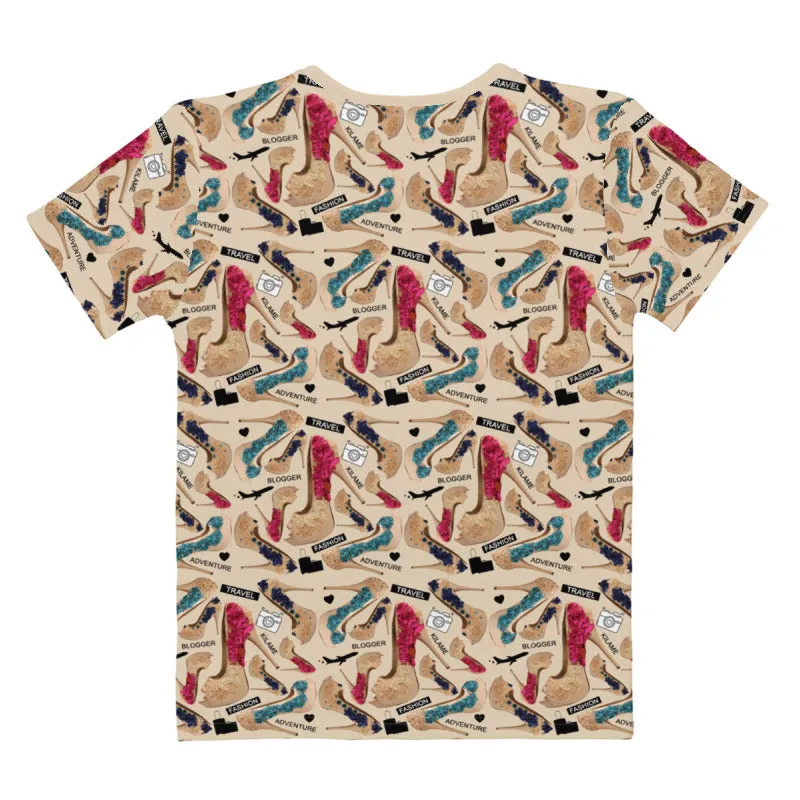 Women's T-shirt Like 'Travel Blogger'
