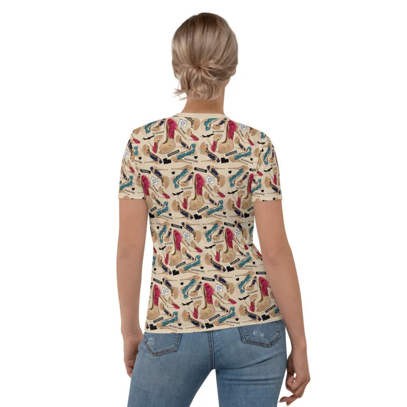 Women's T-shirt Like 'Travel Blogger'