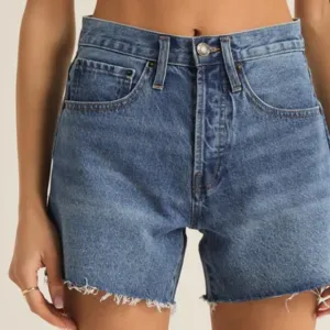 Z Supply Everyday Denim Shorts High Rise Size 25