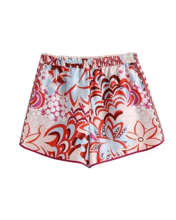 Zweiteiler Set Shorts & Bluse Ischia